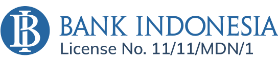 View Topremit’s PTD Berizin license number 11/11/Mdn/1 from Bank Indonesia.