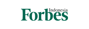 Forbes Indonesia Instagram content featuring Hermanto Widjaja and Henry Wirawan as co-founders of Topremit on the 30 Under 30 list.